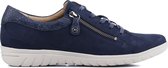 Hartjes Vrouwen Nubuck    Lage sneakers / Damesschoenen  85162 - Blauw - Maat 42.5