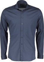 Nils Overhemd - Slim Fit - Blauw - XXL