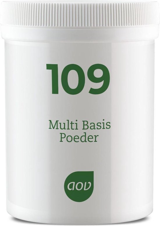 AOV 109 Multi basis poeder - 250 gram - - Voedingssuplementen |
