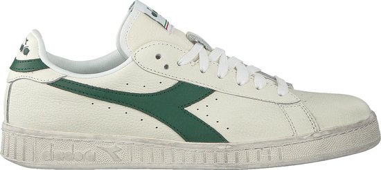 Diadora Game L Low Waxed Lage sneakers - Leren Sneaker - Heren - Wit - Maat  42,5 | bol.com