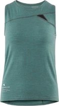 Klättermusen Tanktop Fafne Dames Tencel/merinowol Groen Maat L