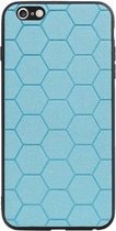 Wicked Narwal | Hexagon Hard Case voor iPhone 6 Plus / 6s Plus Blauw