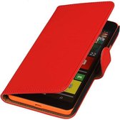Wicked Narwal | bookstyle / book case/ wallet case Hoes voor Microsoft Microsoft Lumia 640 XL Rood