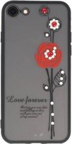 Wicked Narwal | Love Forever Hoesjes voor iPhone 8 Rood