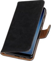Wicked Narwal | Premium PU Leder bookstyle / book case/ wallet case voor Samsung Galaxy A5 2018 A530F Zwart
