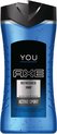 Axe You Refreshed Douchegel - 6 x 250ml - Voordeelverpakking