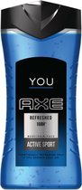 Bol.com Axe You Refreshed Douchegel - 6 x 250ml - Voordeelverpakking aanbieding