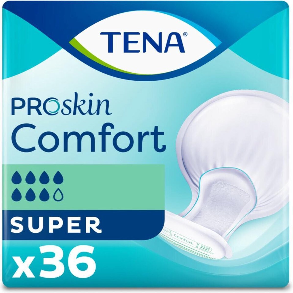 Goedkoopste Tena Comfort Super - 2 pakken van 36 stuks