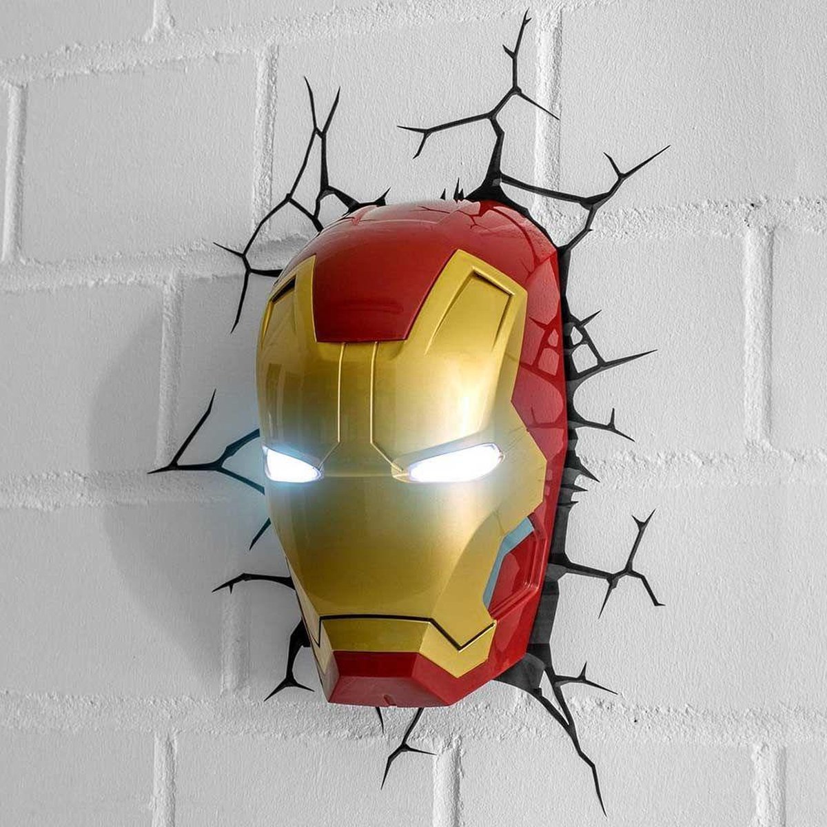 Marvel - Lampe 3D LED Iron Man - Lampe - LDLC