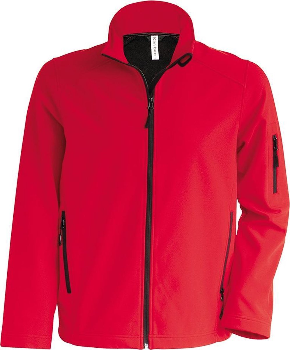 Kariban Heren Soft Shell-jasje Rood