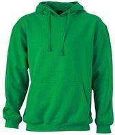 James and Nicholson Unisex Hooded Sweatshirt (Fern Green)