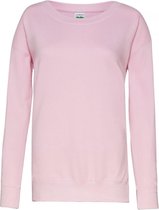 AWDis Kappen Vrouwen/dames Meisjesmanier Sweatshirt (Baby Roze)