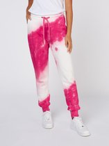 zoe karssen - dames -  petra tie dye regular fit sweatpants -  roze tie dye - m