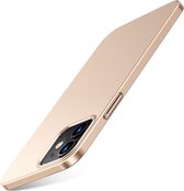 Ultra Thin case voor geschikt voor Apple iPhone - goud