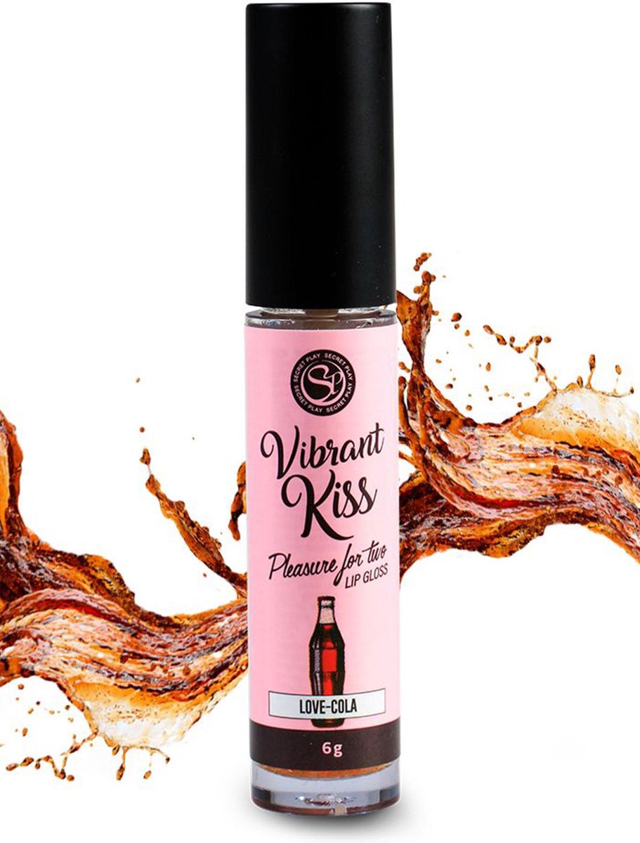 Secret Play Oral Cola - Stimulerend Middel - Vibrerende Lip Gloss - Cola Smaak - 6gr