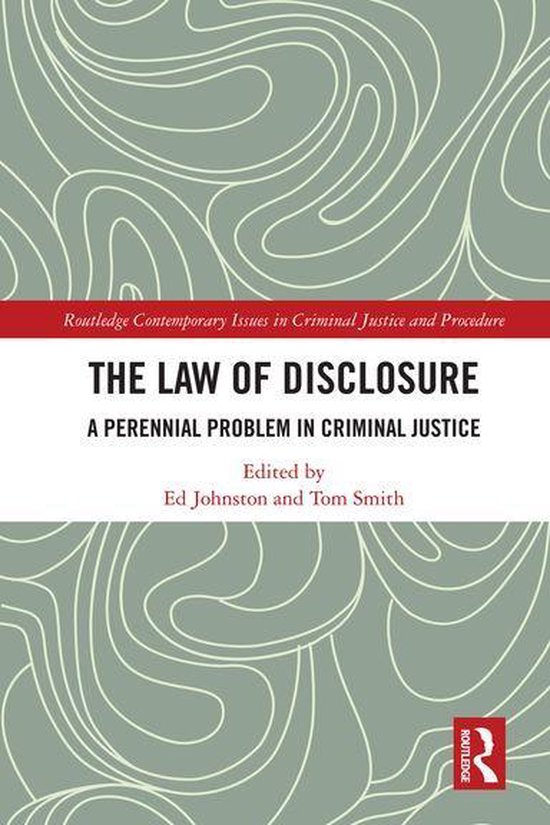Routledge Contemporary Issues in Criminal Justice and Proced ... - cover