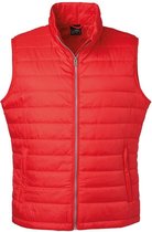 James and Nicholson Heren Waterafstotend Gewatteerd Vest (Rood)