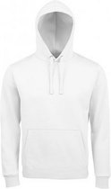 SOLS Unisex Volwassenen Spencer Hooded Sweatshirt (Wit)