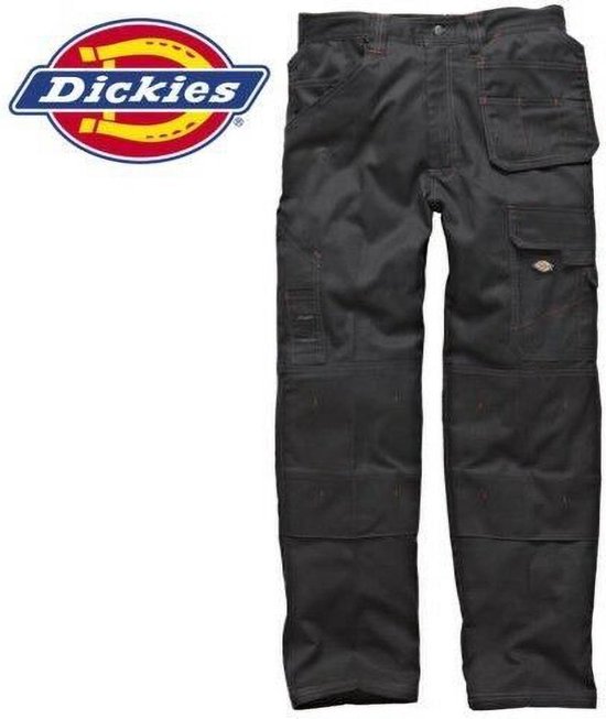 Dickies Redhawk Mens Pro Work Wear Broek (34 inch lange beenlengte) (Zwart)  | bol.com