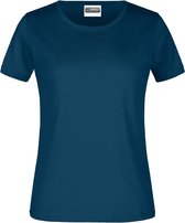 James And Nicholson Dames/dames Ronde Hals Basic T-Shirt (Benzine)