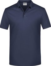 James And Nicholson Heren Basis Polo Shirt (Marine)