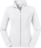 Russell Dames/dames Authentieke Sweat Jacket (Wit)