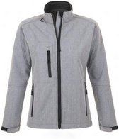 SOLS Dames/dames Roxy Soft Shell Jacket (ademend, winddicht en waterbestendig) (Grijze Mergel)