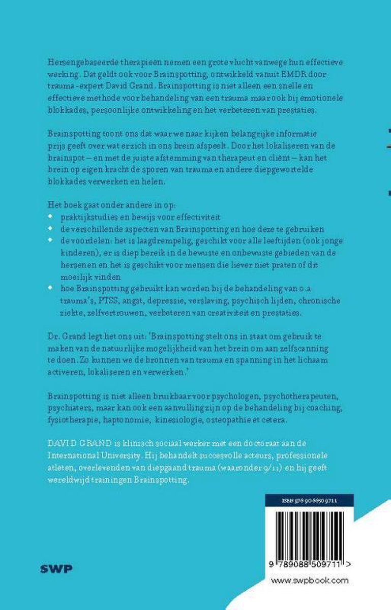 Brainspotting - back cover