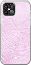 iPhone 12 Pro Max Hoesje Transparant TPU Case - Pink Slink #ffffff