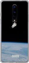 OnePlus 8 Hoesje Transparant TPU Case - Spacewalk #ffffff