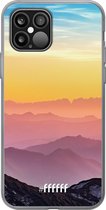 6F hoesje - geschikt voor iPhone 12 - Transparant TPU Case - Golden Hour #ffffff