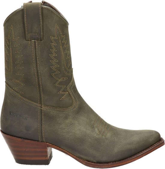 Sendra Lia dames cowboylaars Kaki Maat 41 Sendra Lia dames cowboylaars Kaki Maat 41