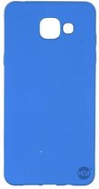 Blauwe Siliconen Gel TPU / Back Cover / hoesje Samsung Galaxy A5 (2016)