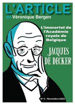 L'article - Jacques De Decker :