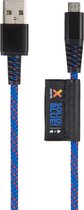 Xtorm Solid Blue câble USB 1 m USB 2.0 USB A Micro-USB B Bleu