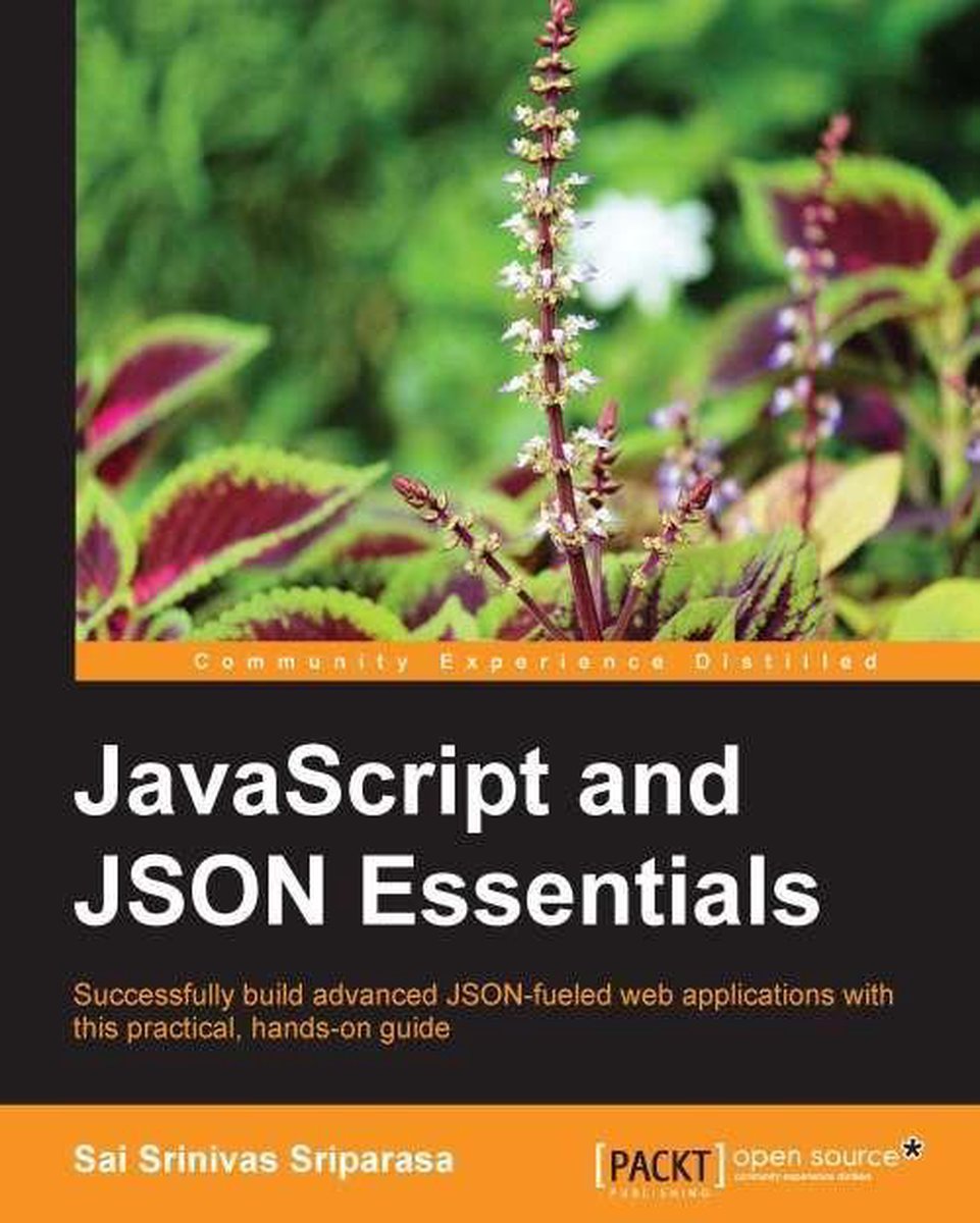 Omslag van JavaScript and JSON Essentials