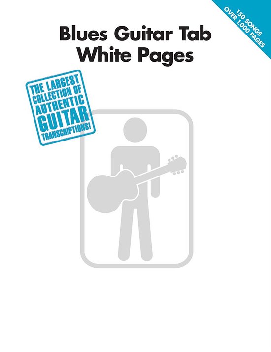 Blues Guitar Tab White Pages (Songbook) - cover