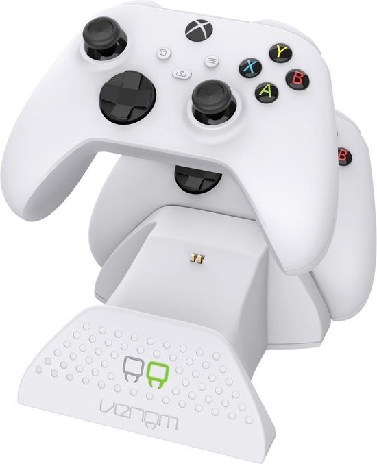 Venom Twin Docking Station White For Xbox Series X Venom Twin Docking Station White For Xbox Series X