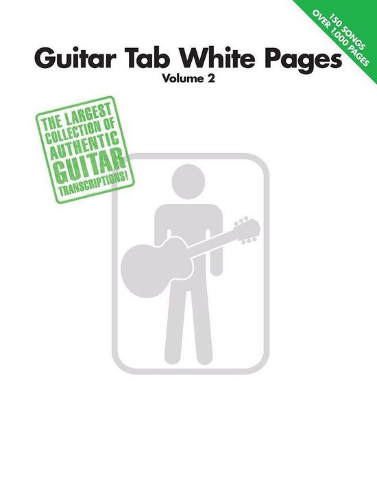 Guitar Tab White Pages, Volume 2 (Songbook) - cover