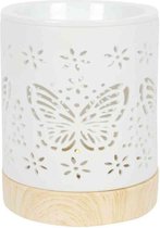 Something Different Oliebrander Butterfly Wit