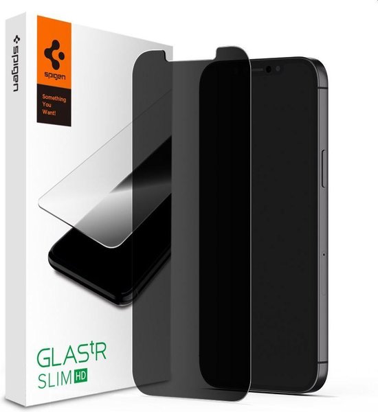 Spigen Ez Fit Privacy Protector Iphone 12 Pro Max 6 7 Inch Transparant Bol Com