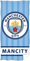 Manchester City - Strandlaken - 70x140 cm - Blauw -