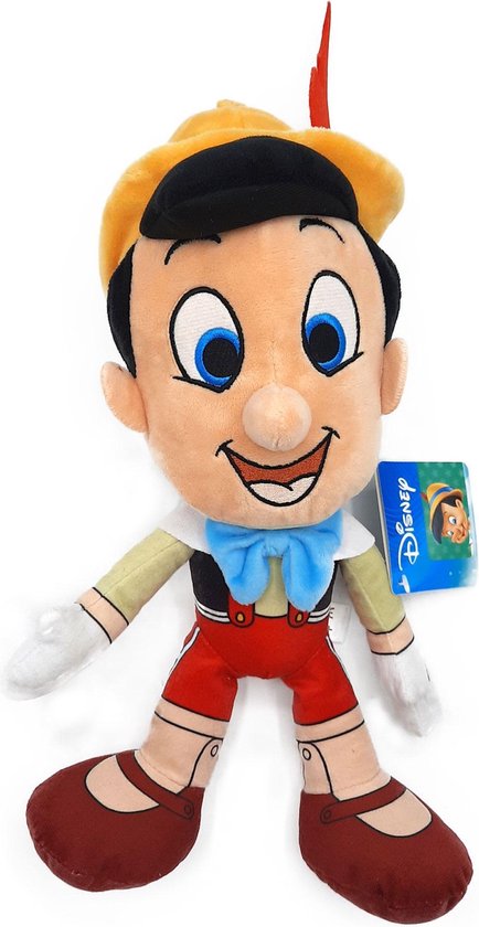 Bezit jam schildpad Pinokkio (Disney) - Pluche Knuffel / Knuffelpop - 38 cm | bol.com