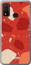 Huawei P Smart (2020) Hoesje Transparant TPU Case - Terrazzo N°4 #ffffff