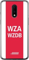 OnePlus 7 Hoesje Transparant TPU Case - AFC Ajax - WZAWZDB #ffffff