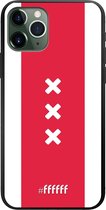 iPhone 11 Pro Hoesje TPU Case - AFC Ajax Amsterdam1 #ffffff