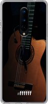 OnePlus 8 Hoesje Transparant TPU Case - Guitar #ffffff