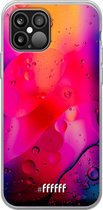 iPhone 12 Pro Max Hoesje Transparant TPU Case - Colour Bokeh #ffffff