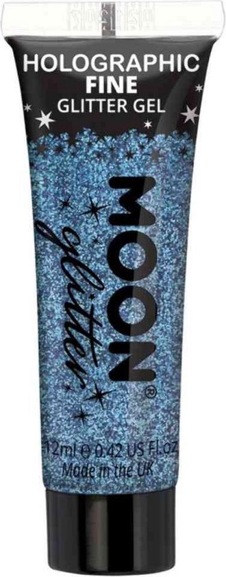 Moon Glitter Holographic Glitter Lipstick Blue G07558 Costume Make Up main image 0