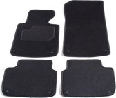 Automatten op maat - zwart stof - geschikt voor BMW 3-serie E46 compact 2001-2004
